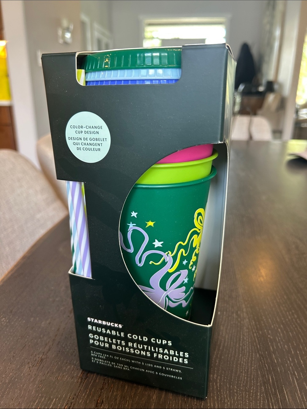 Starbucks Holiday Reusable Cold Cups NIB